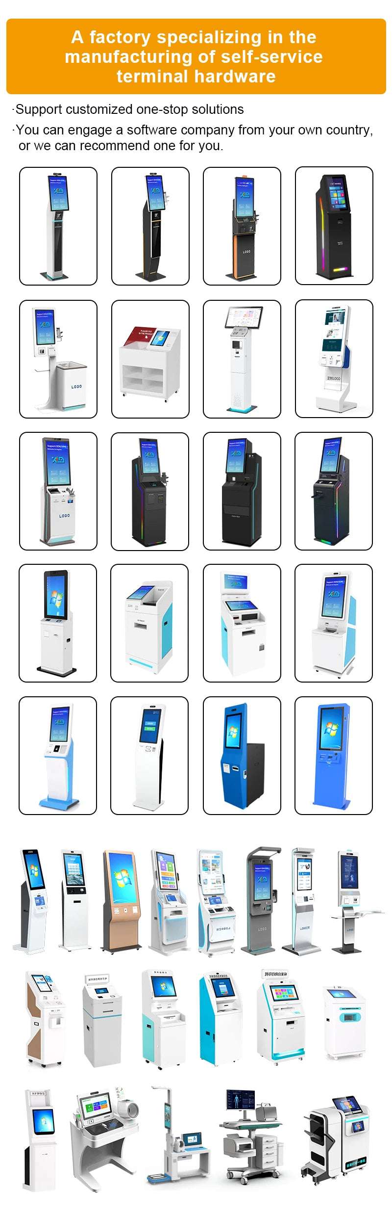 Remote Management System Digital Payment Terminal For Government Office Factory Direct Sale