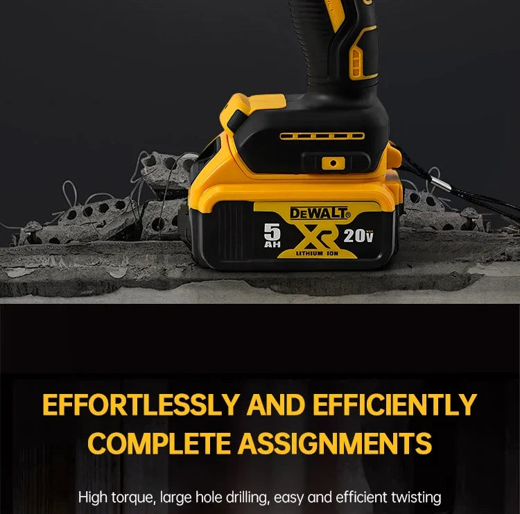 Dewalt DCD796 Wireless Brushless Impact Drill Power Tool 20V Battery Lightweight LED Light Electric Drilling tool