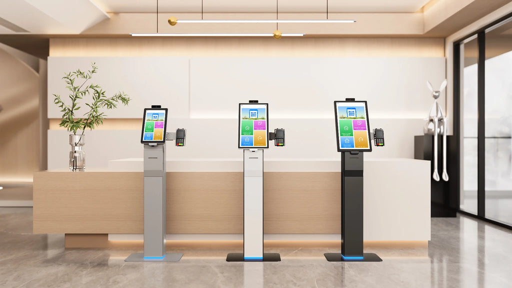 Touch Screen Kiosk Self-service Ordering System With Printer Support POS Machine Restaurant Payment Kiosk
