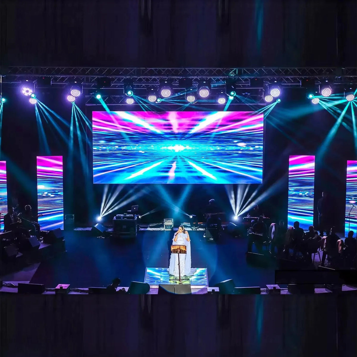 Outdoor Full Color Led Screen High Refresh High Brightness Portable Cabinet Stage Concert Advertising Rental LED Display