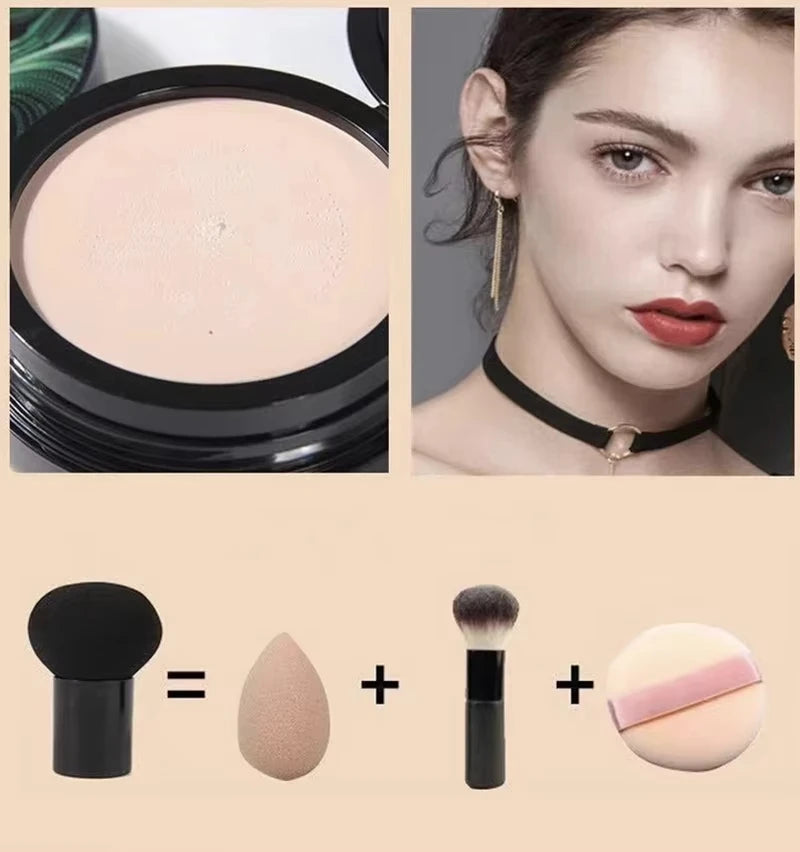 Sunisa Magic Mushroom Head Air Cushion CC Cream Waterproof Brighten Concealer Foundation Hydrating Makeup Base Skin Care Women