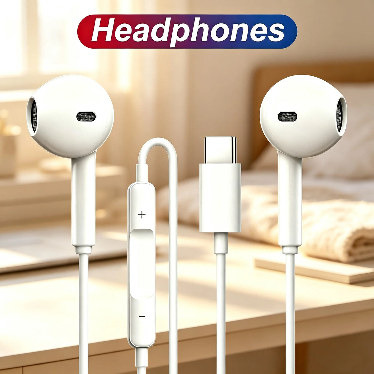Luxury Headphones For Xiaomi 13 12 11 10 Pro Ultra Wired Earphone For Redmi Note 10 11 12 Turbo 3.5mm In-Ear Earbuds Accessories