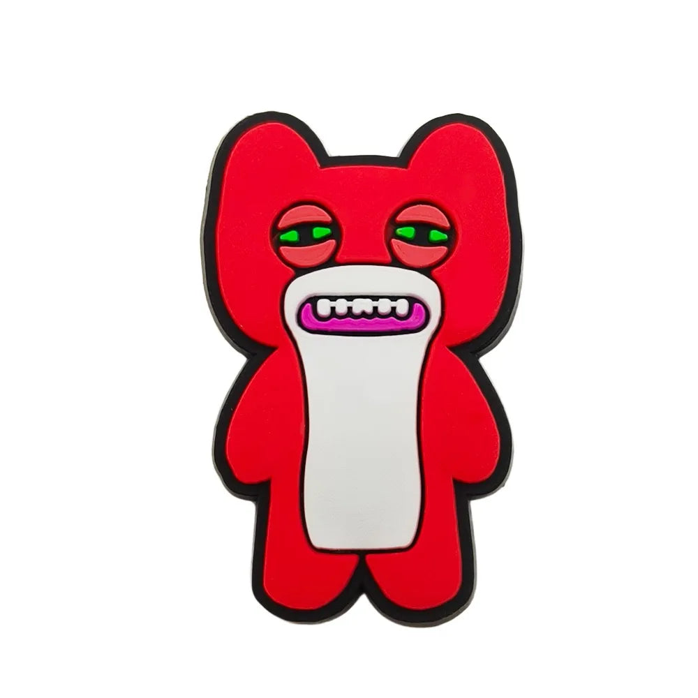 12/50Pcs Fuggler Monster Shoe Charms Cartoon Teeth Monsters Shoes Decoration Accessorie Buckle DIY Clogs Sandal Wristband