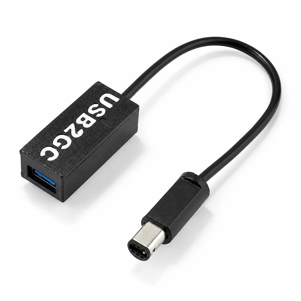 USB2GC USB Controller to NGC Adapter for GameCube Console Connect to Switch Pro, XBOX 360, PS3,PS4,PS5 USB Controllers