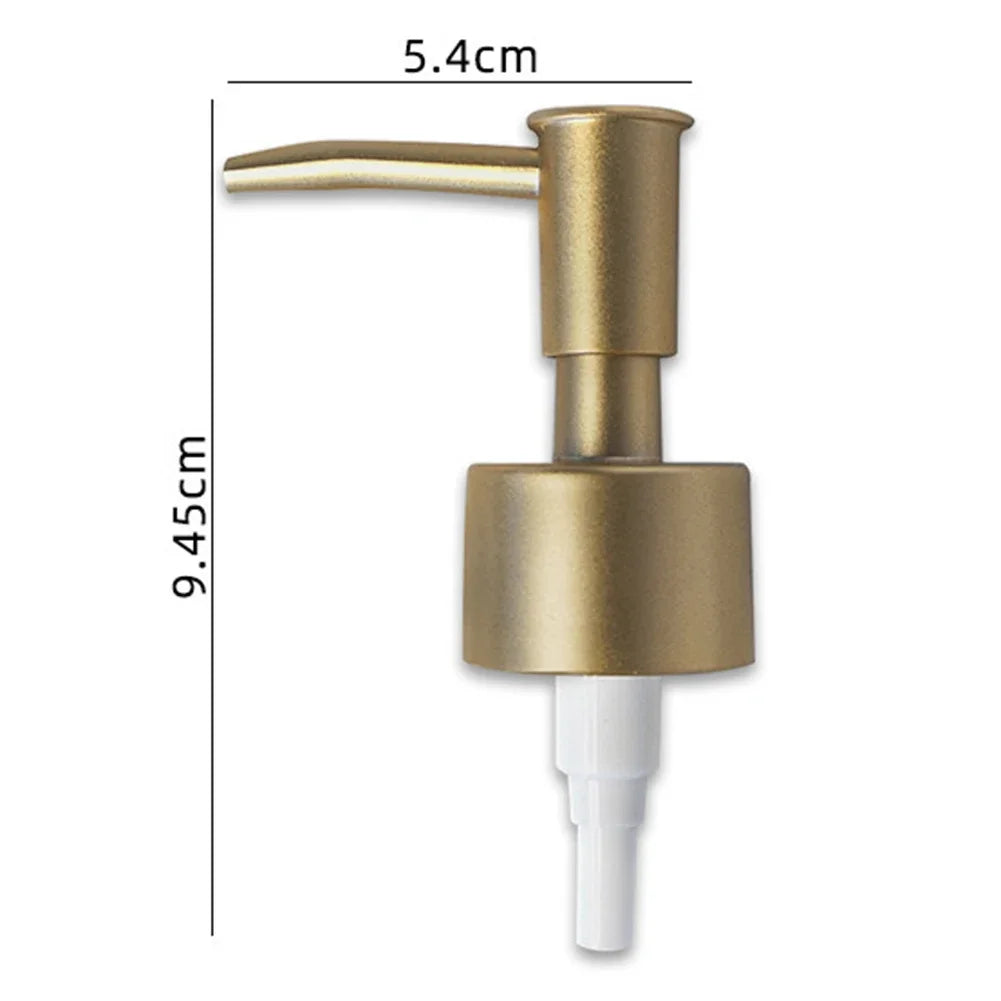 Soap Dispenser Pump Head Hand Liquid Soap Pump Kitchen Bathroom Liquid Shampoo Bottles Dispenser Replacement Head Nozzle