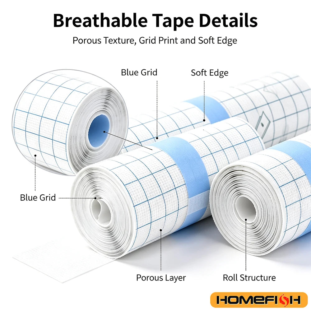 5m Waterproof Protective Tattoo Healing Film For Aftercare Bandage Transparent Skin Wrap Roll