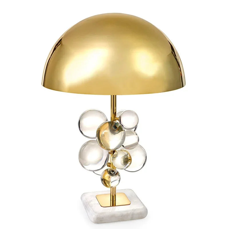 Nordic Creative LED Floor Lamp Colored Glass Ball Italian Designer Mushroom Lamp Living Room decoration Bedroom Reading Light