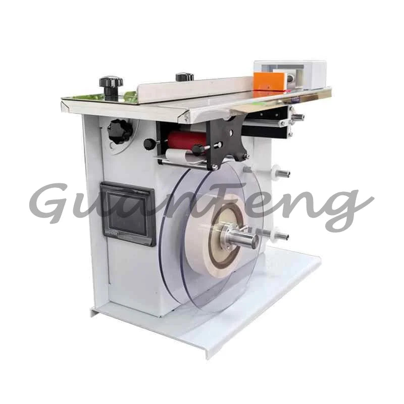 Desktop Corner Sealing Labeling Machine Color Box 90 Degree Sticker