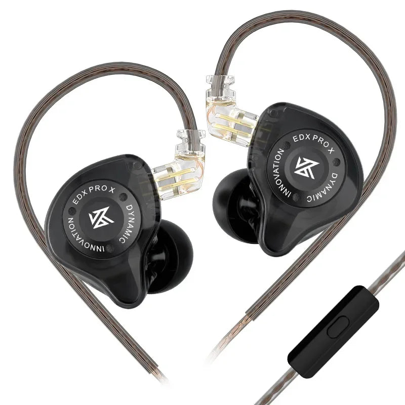 KZ  Dynamic Drive Earphone HIFI Bass Earbud Sport Music Cancelling Headsets KZ EDX PROX ZSTX ZSN PROX EDC EDA ZVX