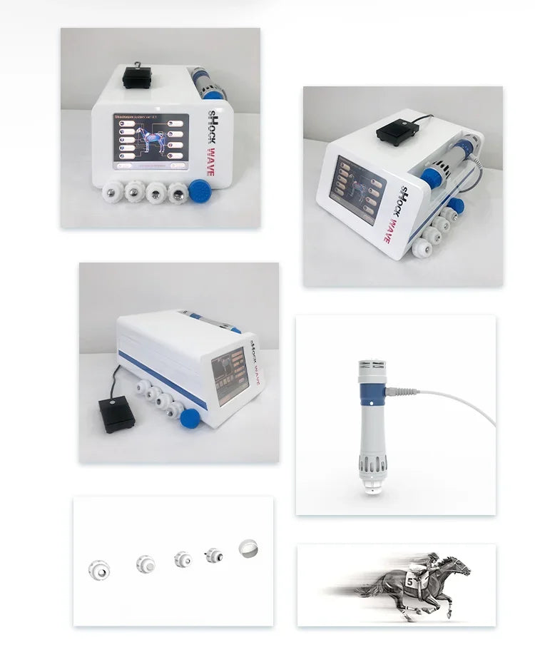 2026 Equine Horses Pain Therapy ESWT Shock Wave Animals Therapy Euiqne Wave Horses Pets Animals Health Care Machine