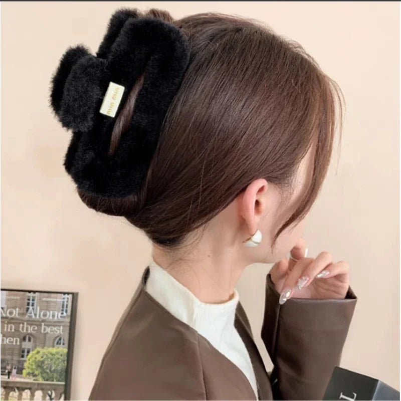 Elegant Hair Claw Clip Cute Chic Boho Unique for Women, Trendy Lightweight Acetate Clip, Office Party Wedding Casual Evening