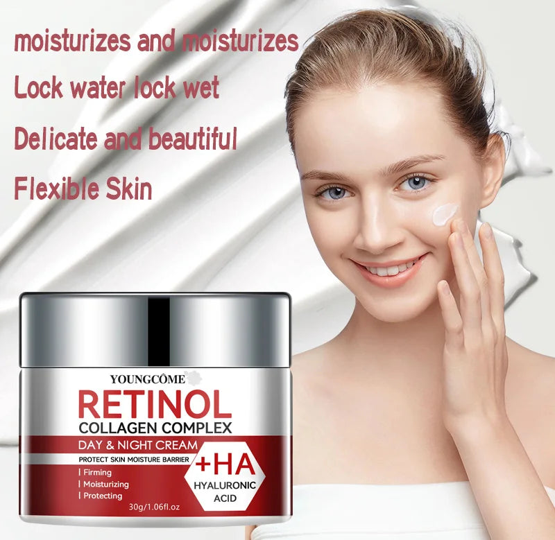 Retinol Moisturizer Face Cream Repairing Moisturizing Nourishing Cream Brightening Skin Facial Cream Anti Aging Face Skin Care