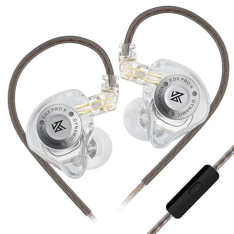KZ  Dynamic Drive Earphone HIFI Bass Earbud Sport Music Cancelling Headsets KZ EDX PROX ZSTX ZSN PROX EDC EDA ZVX