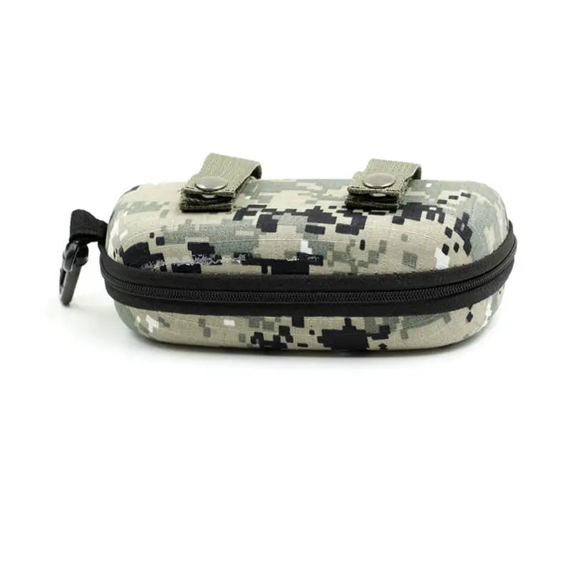 Tactical Glasses Case Portable Eyeglasses Cases Camouflage Glasses Box Fashion Glasses Holder Eyeglasses Accessory With Zipper