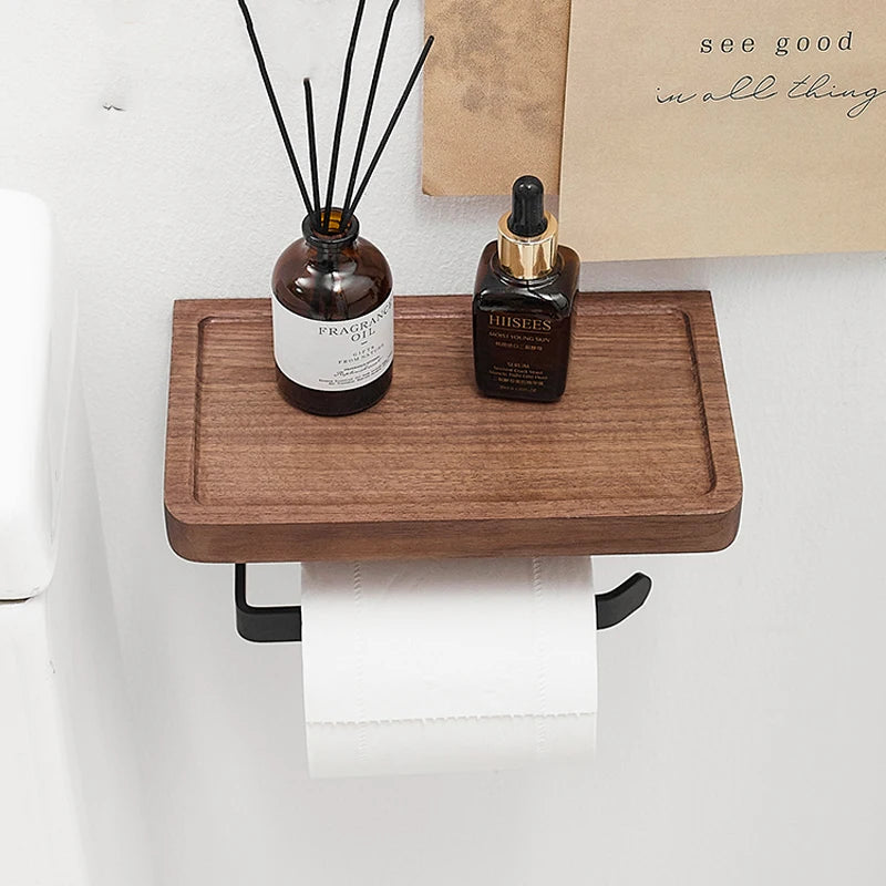 Toilet Tissue Roll Holders Wall Mount with Self  Screw for Small Items,Tissue Holder for Bathroom Kitchen Bedroom