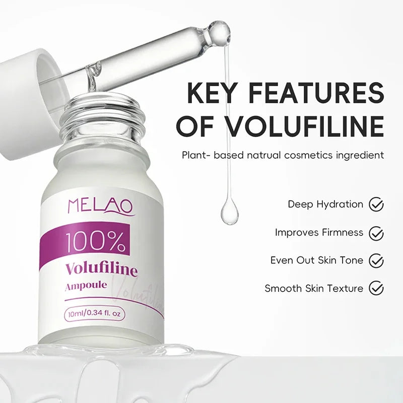 Volufiline Asiatica Ampoule 10ml Plumping Soothing Facial Serum Hydrating Moisturizing Essence Gentle Daily Skin Care Ampoule