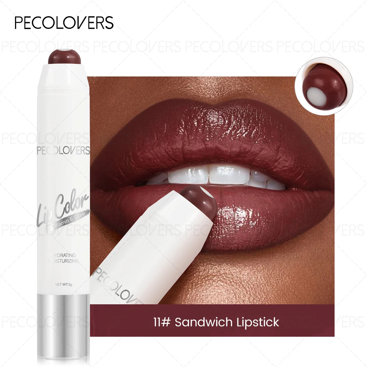 1PC Pinch Mouth Red Pen, Moisturizing Lipstick, Multi Color Selection, Suitable for Various Makeup Looks, Lip Cosmetics