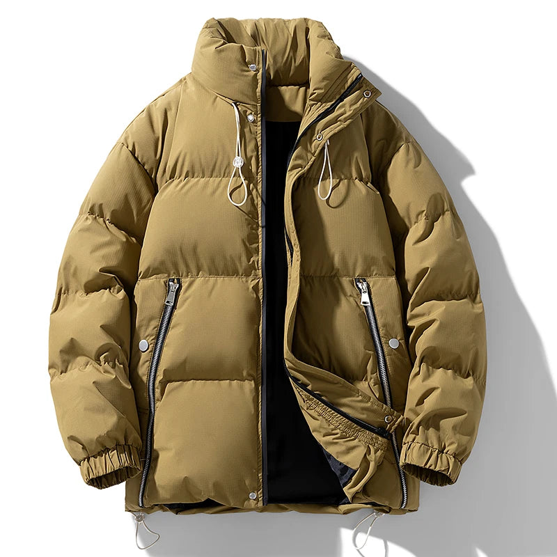 Winter Jackets Men Coats Thick Warm Windbreaker Plus Size 6XL 7XL 8XL Oversize Cotton Black Big Pocket Autumn Waterproof Loose