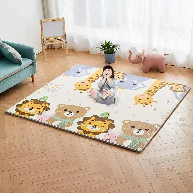 Non-Toxic Thicken 1/0.5cm Baby Play Mat Educational Children's Carpets in The Nursery Climbing Pad Kids Rug Activitys Games Toys