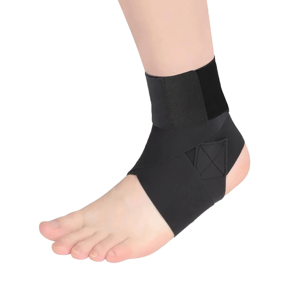 GOBYGO 1Pcs Ultra-thin High Elastic Ankle Sprain Recovery Immobilization Anti-fracture Ankle Strain Protection Sleeve Men Women