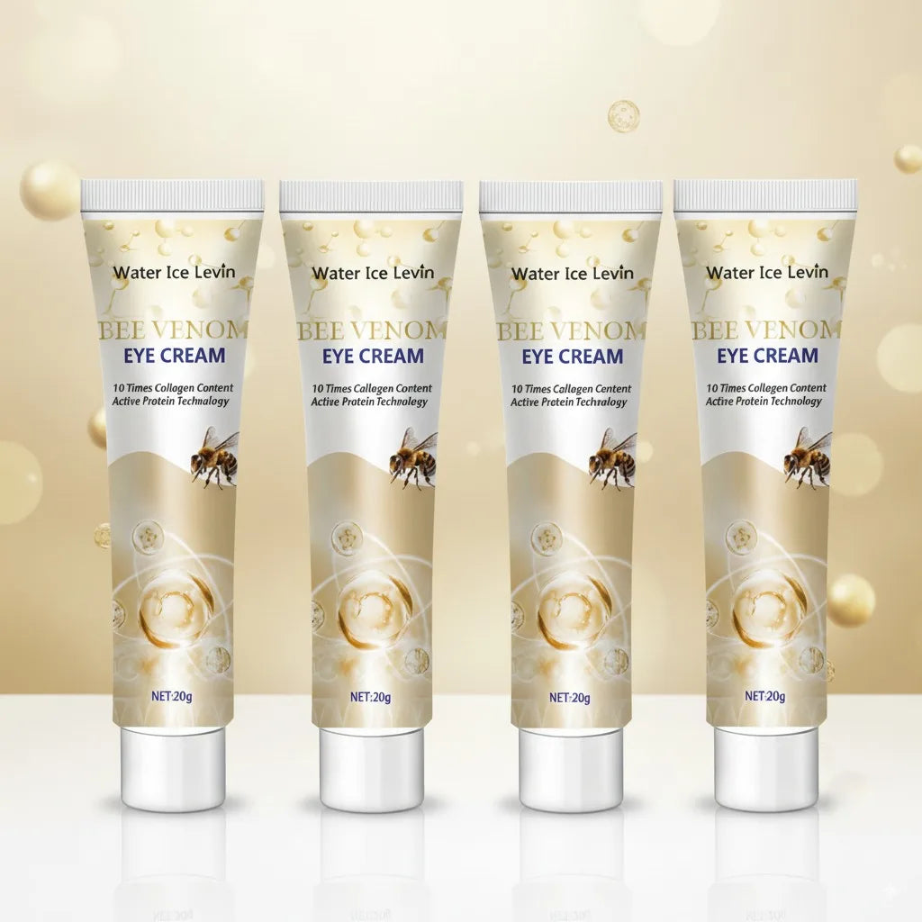Bee Venom Eye Cream 10X Collagen - Intense Firming & Hydration, Fast Absorption, Non-Greasy, Winter Renewal Care, All Skin Types