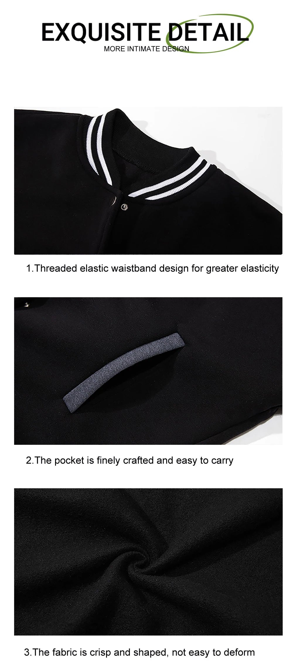 New York Art Letter Creative Printing Man Tops Basics Comfy Baseball Uniform Oversized High Street Menswear Autumn Winter Jacket