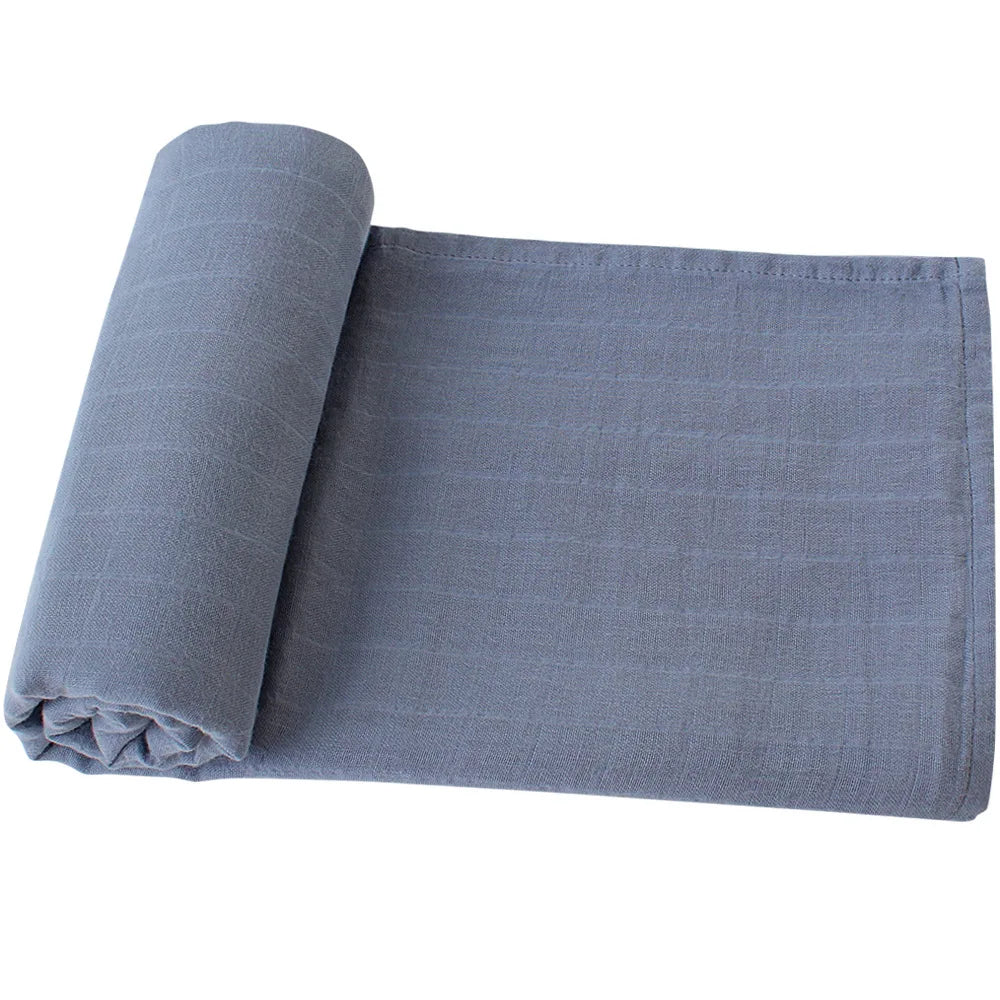 Baby Blankets and Diapers Organic Cotton Baby Comforter Muslin Squares Acacia Newborn Receiving Blanket Bedspread Bedding