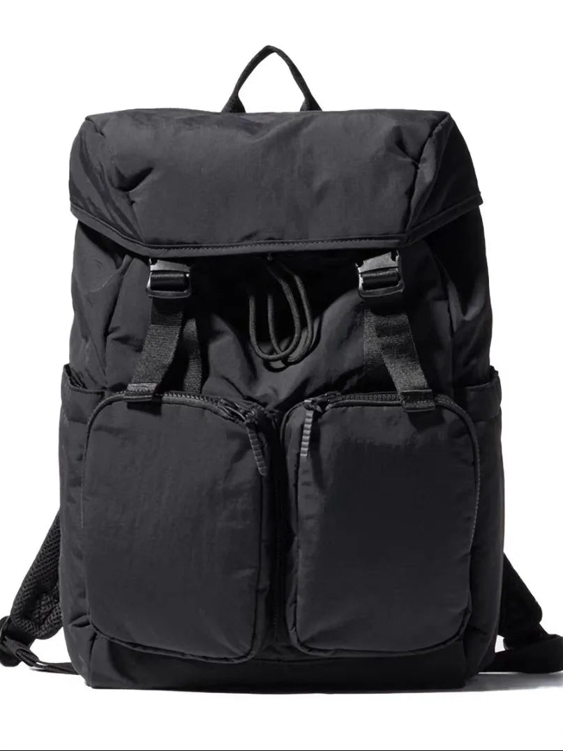 Nylon Backpack For Women Men Large Capacity Travel Bags Unisex Commuting Laptop Knapsack School Book Bag