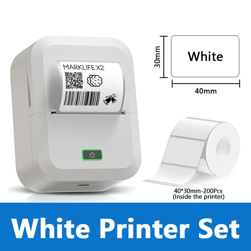 Marklife X2 Portable Bluetooth Thermal Label Printer