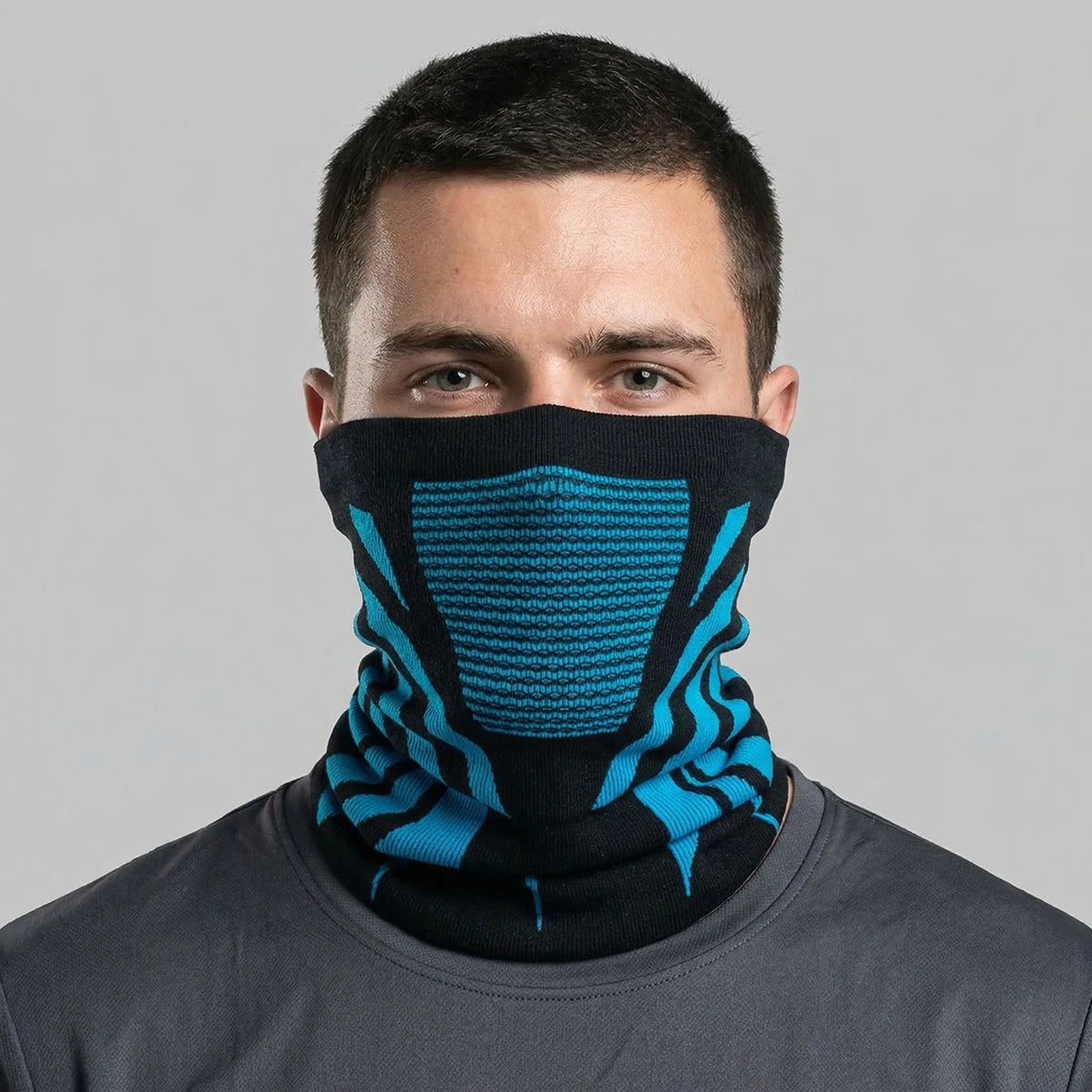 1pc/2pcs/3pcs Unisex Winter Breathable Warm Ski Mask Bike Motorcycle Half Face Mask Scarf Outdoor Hiking Fishing Cycling Mask