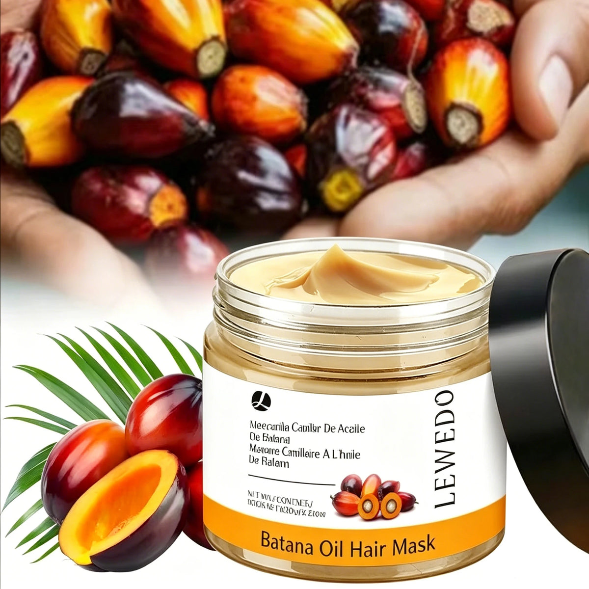 120g Batana Hair Mask Fast Hair Growth Oil Scalp Care Conditioner Batana Oil Anti Hair Loss Thicker Hair Serum Nourish Hair Root