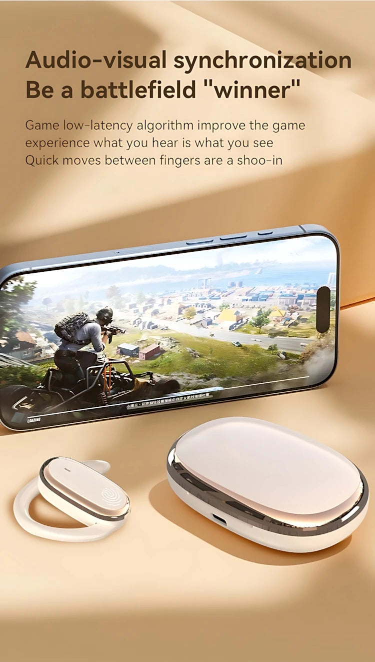 Bluetooth 5.4 Wireless Headphone Open Ear OWS Earphone Smart Touch Headset With Mic Waterproof Hifi Stereo Sound Wireless Earbud