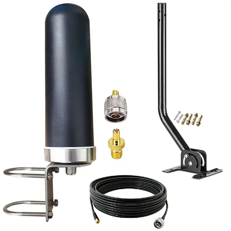 5G 4G LTE Antenna Outdoor Omni Directional Cellular WiFi Antenna Long Range SMA ts9 External Wide Band 698-6000MHz 10dbi