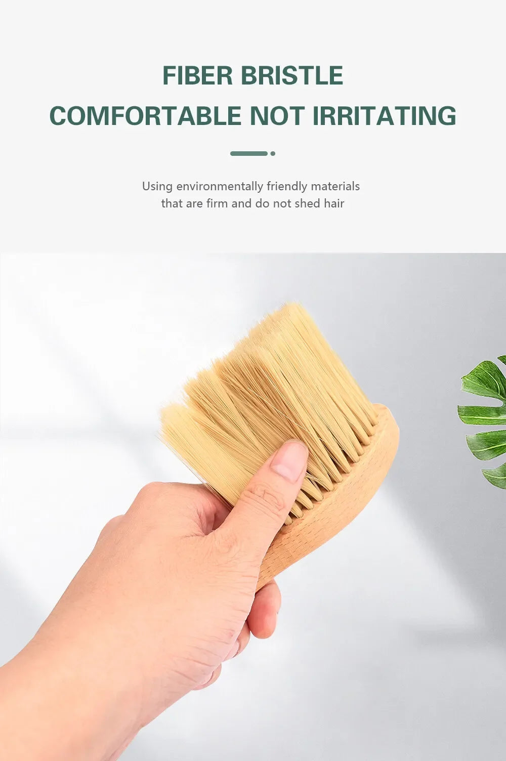 Barbertop Neck Duster Hairdressing Cleaning Brush Hair Brush Remove Soft Brush Salon Stylist Barbershop Tools