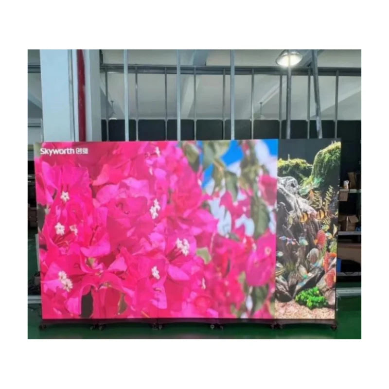 New Arrival Indoor Outdoor Capacitive  Stand Floor Advertising Poster Screen Full Color Digital LED Display Screen