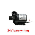 Water Pump 12V DC 24V Mini Brass Quick Joint Brushless Heater Solar Hot Water Pumps 1/2' The Fish Tank Submersible Pump