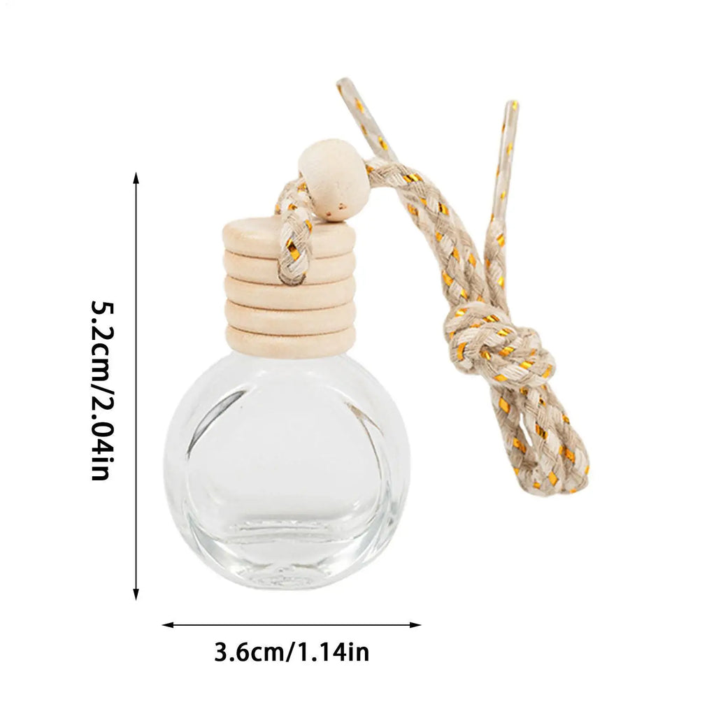 Hanging Car Diffuser Car Air Freshener Perfume Bottle Car Air Freshener Perfume Bottle Aromatherapy Fragrance Essential Oil