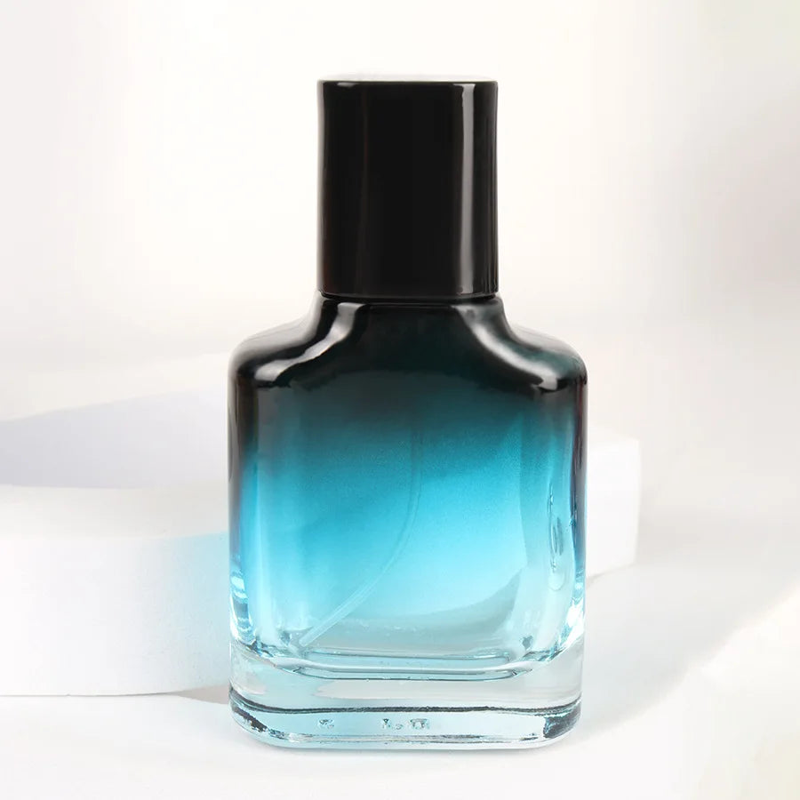 Perfume Bottles 20ml Spray Bottle Refillable Gradient Color Glass Cosmetic Packaging Travel Spray Bottle Portable Mist Atomizer