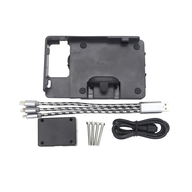 Fit For ROYAL ENFIELD HIMALAYAN 2016-2020 2019 Motorcycle Accessories Mobile Phone GPS Navigaton Plate Bracket Bar Mount