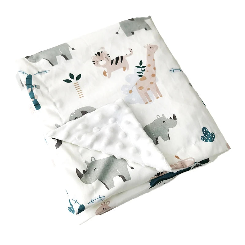 100 * 75 Spring/Summer New Baby Bean Blanket