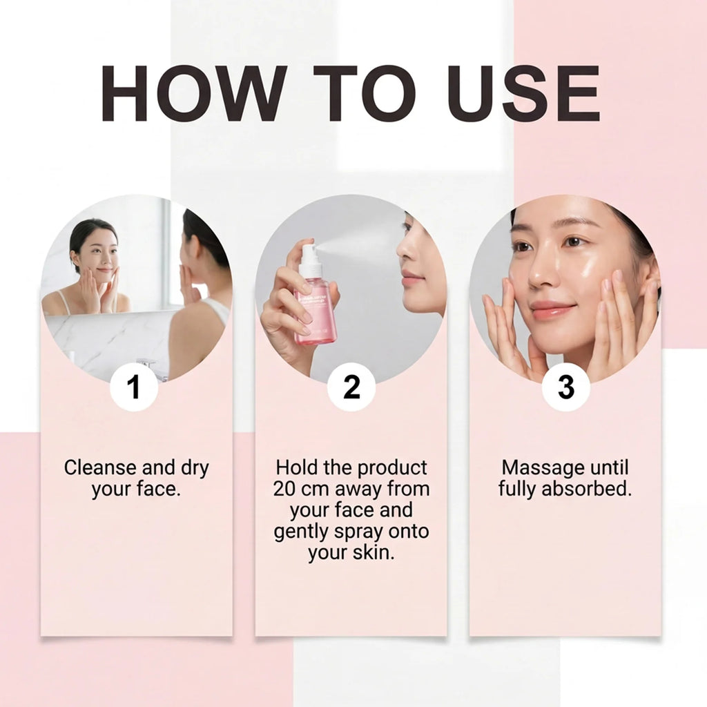 Collagen Peptide Jelly Mist Serum Moisturizing Facial Rejuvenation Refreshing Deep Hydration Face Care Firm Skin Plumping Serum