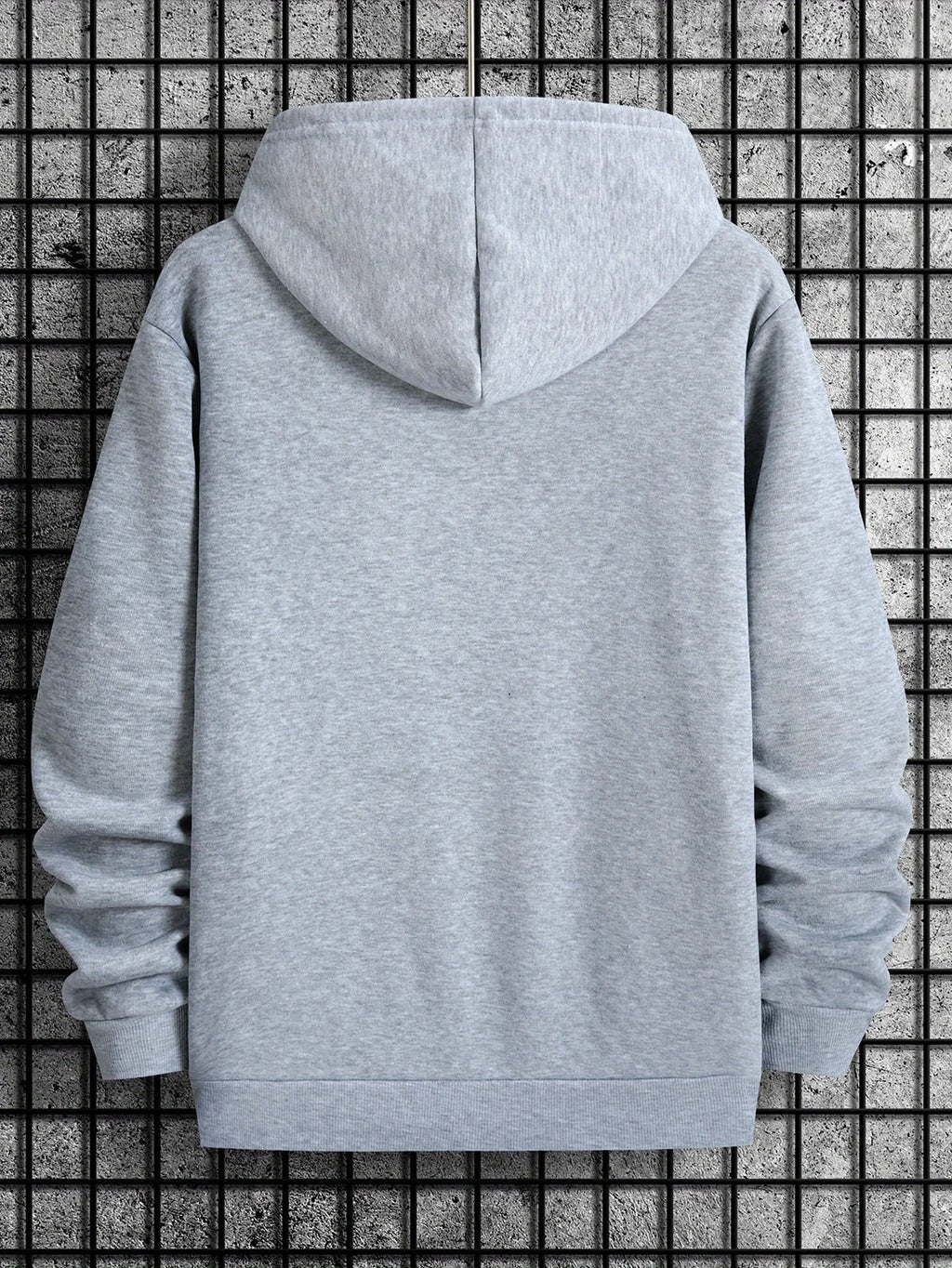 Men's New York Printed Casual Sweater Fashion Drawstring Hoodie Autumn and Winter Top Comfortable Versatile Long Sleeve Hooded Sweater (Niuwang Selection}