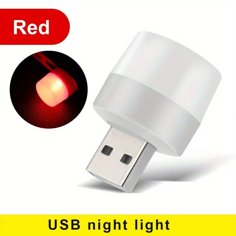 USB Light 5V 1W Usb LED Lamp Eye Protection Reading Light Computer Reading Lamp Mobile Power Charging Book Lamps Night Light