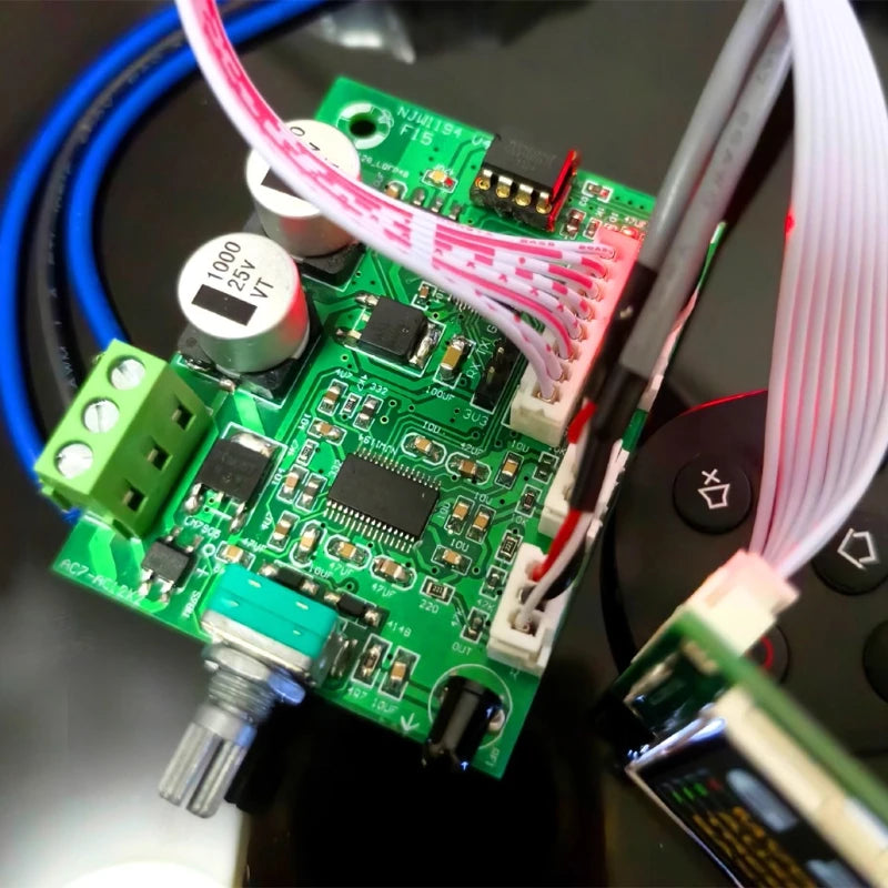 F15 Audiophile Low Distortion Low Noise HIFI Preamplifier Board TFT Pointer Display Full Remote Control Finished Board