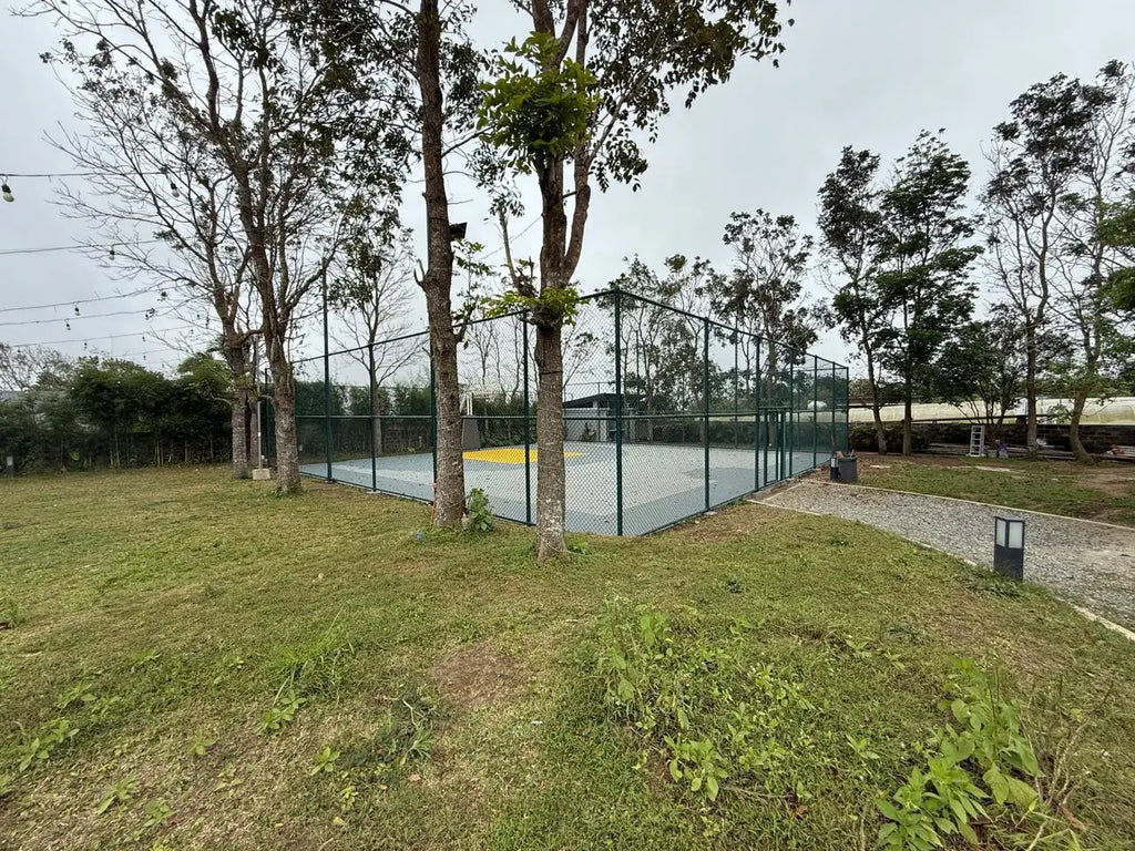 Customizable Half Basketball Court Flooring Interlocking Tiles CE Certified