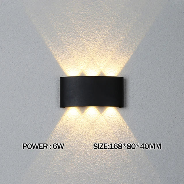 Led Wall Lamps Outdoor Indoor Waterproof IP65 wall lights for home AC110-220V 2/4/6/8/10/12W Garden Lights Outdoor Light decor