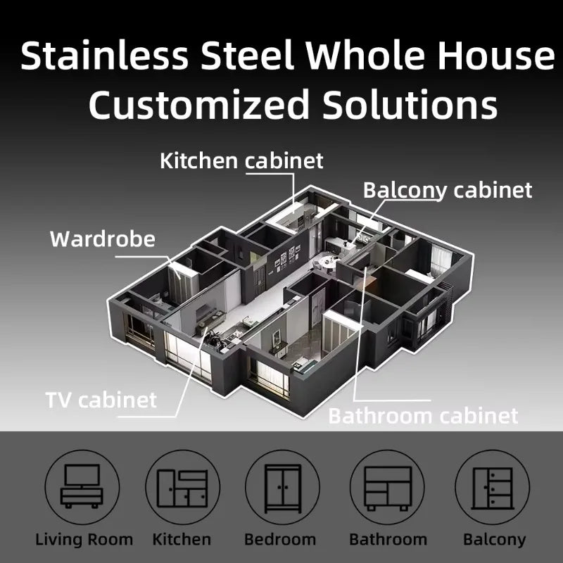 Luxury Outdoor Kitchen Island Set with Built-in Gas BBQ Grill, Pizza Oven & Storage Drawers Prefabricated Patio Cooking Station