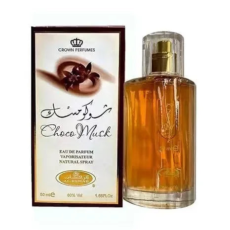 Perfume Choco Musk Unisex Luxury Parfum Arabian Dubai Cologne Rose & Vanilla Notes Saudi Fragrance for Men And Women