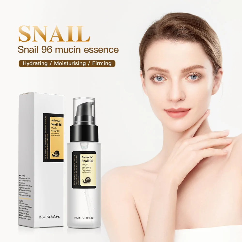 Snail  Serum 96% Power Repairing Essence Lift Firm Anti-aging Fade Fine Lines Acne Treatment Facial Sensitive Whitening 100ml