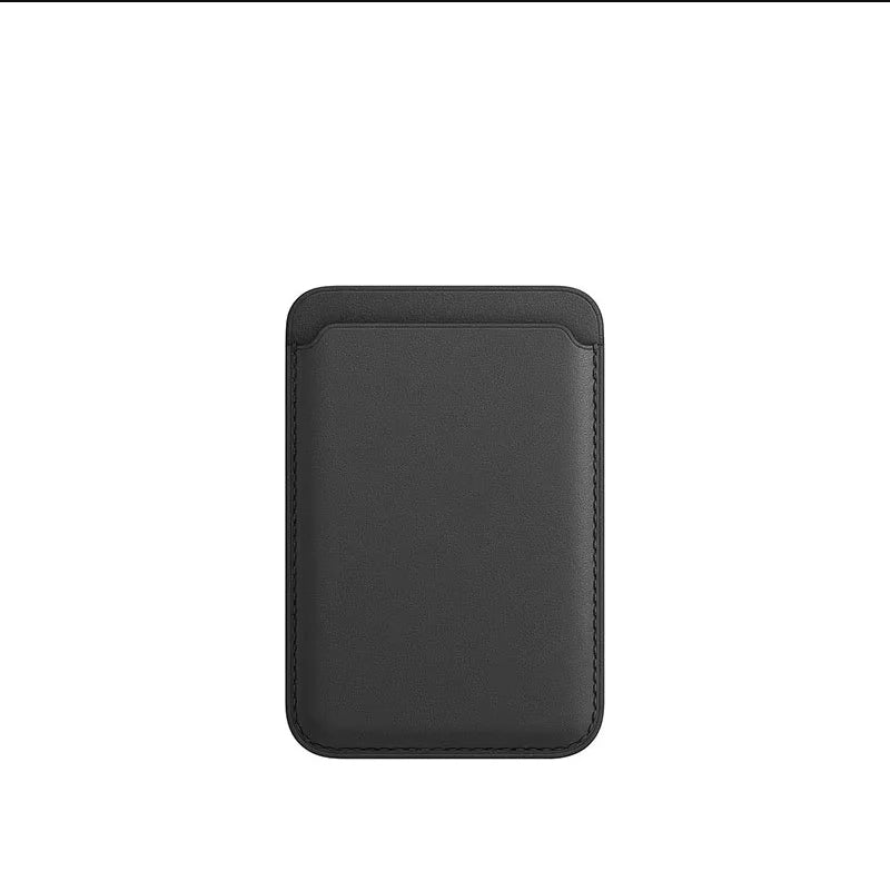 Women Man Leather Soft Card Wallet Phone Card Holder for MagSafe Magnetic Case Suitable for All iPhone Cases Card Phone Back Bag